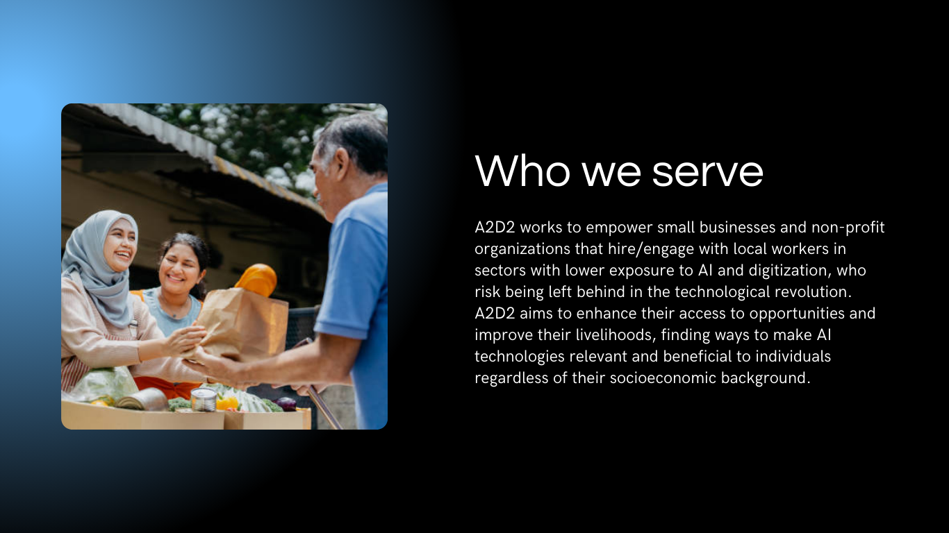 Who We Serve